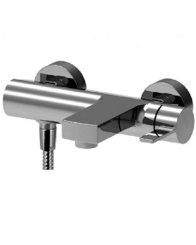 Смеситель для ванны Paffoni Rock RO022CR Хром