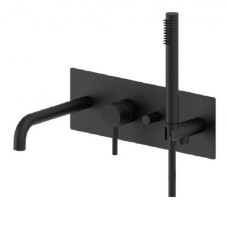 Смеситель для ванны Paffoni Light LIG001NO Черный матовый