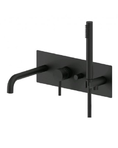 Смеситель для ванны Paffoni Light LIG001NO Черный матовый