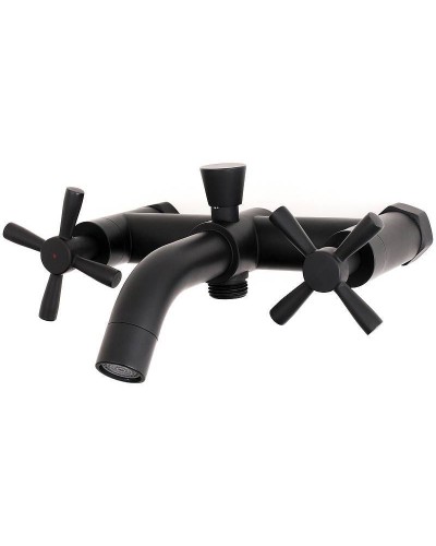 Смеситель для ванны Orange Mia M34-100B Черный матовый