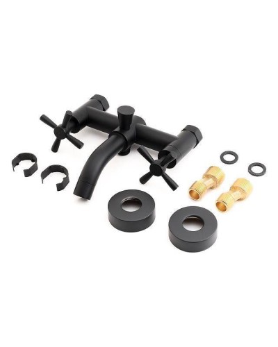 Смеситель для ванны Orange Mia M34-100B Черный матовый