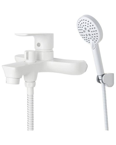 Смеситель для ванны Orange Aristo M19-300W Белый