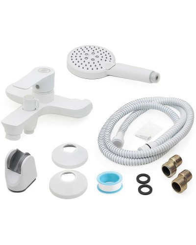 Смеситель для ванны Orange Aristo M19-300W Белый