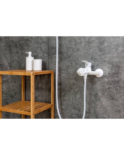 Смеситель для ванны Orange Aristo M19-300W Белый