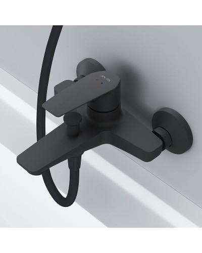 Смеситель для ванны AM.PM Gem F90A10022 Черный