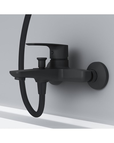 Смеситель для ванны AM.PM Gem F90A10022 Черный