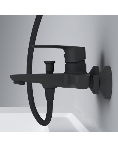 Смеситель для ванны AM.PM Gem F90A10022 Черный