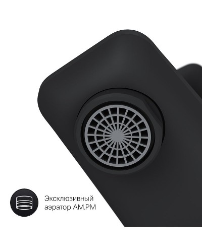 Смеситель для ванны AM.PM Gem F90A10022 Черный