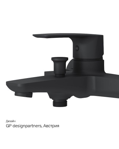 Смеситель для ванны AM.PM Gem F90A10022 Черный