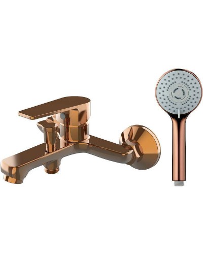 Смеситель для ванны Orange Loop M26-100RG Розовое золото