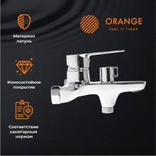 Смеситель для ванны Orange Sofi 2.0 M46-100cr Хром