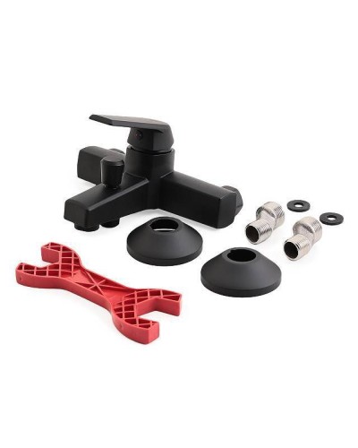 Смеситель для ванны Orange OneLife P02-100b Черный