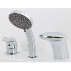 Смеситель на борт ванны хром Alpen Cobra AS1204C