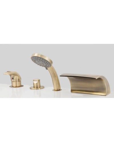 Смеситель на борт ванны бронза Alpen Granada AS1304B