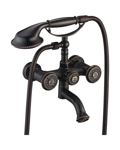 Смеситель для ванны Lemark Jasmine LM6614ORB Черная бронза