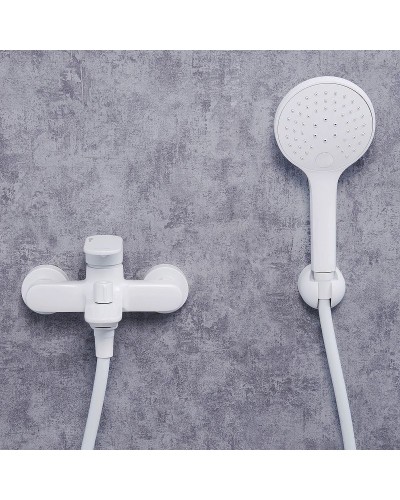 Смеситель для ванны WasserKRAFT Mindel 8501 Белый матовый