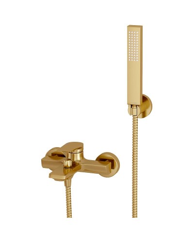 Смеситель для ванны WasserKRAFT Aisch 5501 Золото матовое