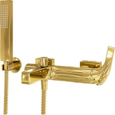 Смеситель для ванны WasserKRAFT Sauer 7101 Золото