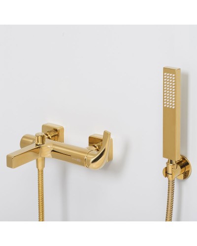 Смеситель для ванны WasserKRAFT Sauer 7101 Золото