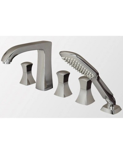 Смеситель на борт ванны Bravat Whirlpool F578112C