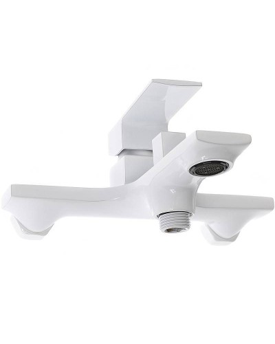 Смеситель для ванны Orange Lutz M04-100w Белый