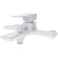 Смеситель для ванны Orange Lutz M04-100w Белый