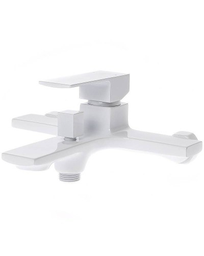 Смеситель для ванны Orange Lutz M04-100w Белый