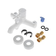 Смеситель для ванны Orange Karl M05-100w Белый