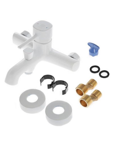 Смеситель для ванны Orange Karl M05-100w Белый