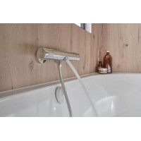 Смеситель для ванны Jacob Delafon Metro E24395-CP с термостатом Хром