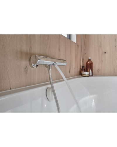 Смеситель для ванны Jacob Delafon Metro E24395-CP с термостатом Хром