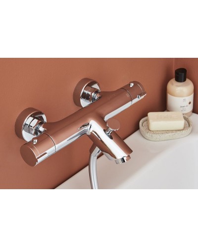 Смеситель для ванны Jacob Delafon Brive E24335-CP с термостатом Хром