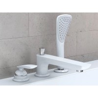 Смеситель на борт ванны Kludi Balance White 524479175