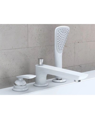 Смеситель на борт ванны Kludi Balance White 524479175