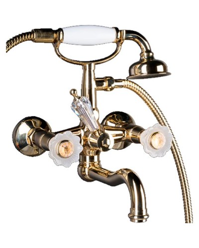 Смеситель для ванны Boheme Camelia 293 Золото