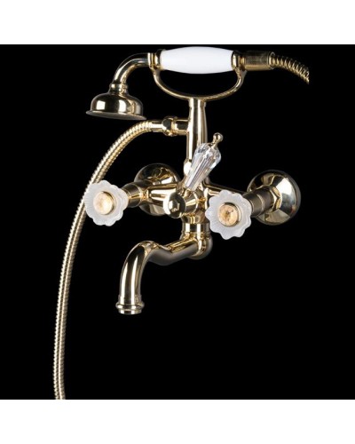 Смеситель для ванны Boheme Camelia 293 Золото