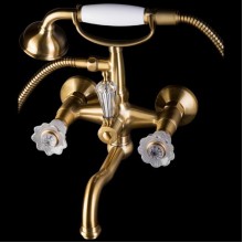 Смеситель для ванны Boheme Camelia 313 Бронза