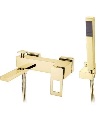 Смеситель для ванны Boheme Q 143-GG Золото