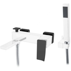 Смеситель для ванны Boheme Q 143-CRB.2 Хром Черный