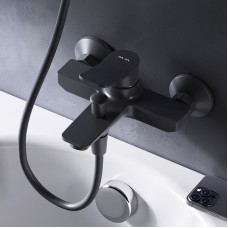 Смеситель для ванны AM.PM X-Joy F85A10022 Черный матовый
