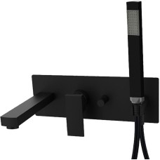 Смеситель для ванны Paffoni Elle EL001NO Черный матовый