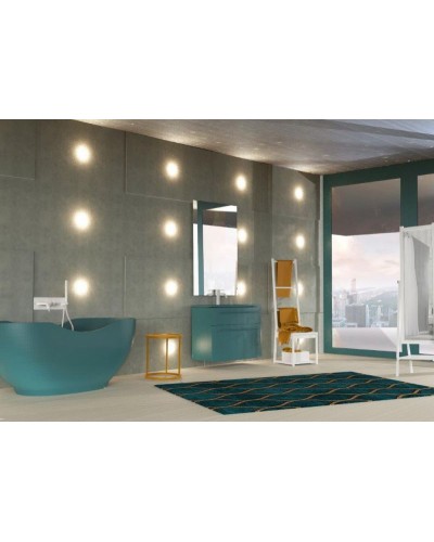 Смеситель для ванны Paffoni Light LIG001BO Белый матовый