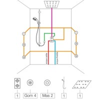 Термостат для ванны Bossini Cube Z004207.030