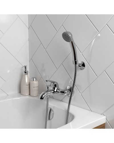 Смеситель для ванны Paini Smile 39CR105KM Хром