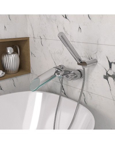 Смеситель для ванны Paini Morgana 73CR105VRKM Хром