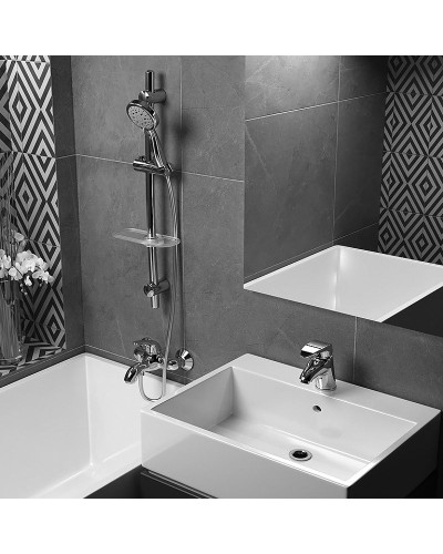 Смеситель для ванны Paini Smile 39CR111CAKM Хром