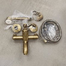 Смеситель для ванны Paini Duomo 88F3105KM Старая бронза