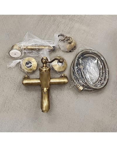 Смеситель для ванны Paini Duomo 88F3105KM Старая бронза