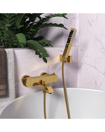 Смеситель для ванны Paini Lady 89OP105THKM Золото PVD