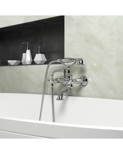 Смеситель для ванны Paini Liberty 17CR105KM Хром